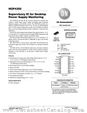 NCP4350 datasheet pdf ON Semiconductor