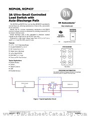 NCP436 datasheet pdf ON Semiconductor