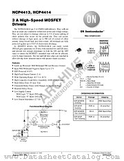 NCP4413 datasheet pdf ON Semiconductor