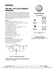 NCP4620 datasheet pdf ON Semiconductor
