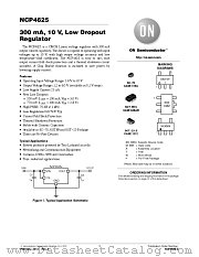 NCP4625 datasheet pdf ON Semiconductor