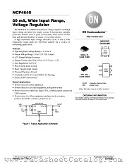 NCP4640 datasheet pdf ON Semiconductor