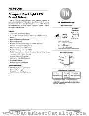 NCP5005 datasheet pdf ON Semiconductor