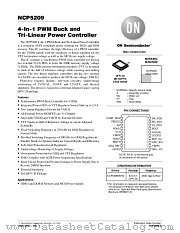 NCP5209 datasheet pdf ON Semiconductor