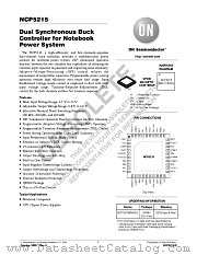 NCP5215 datasheet pdf ON Semiconductor