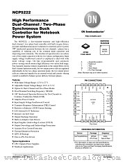NCP5222 datasheet pdf ON Semiconductor