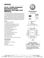 NCP5252 datasheet pdf ON Semiconductor