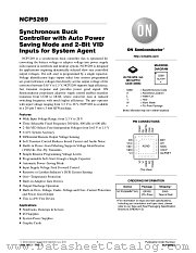 NCP5269 datasheet pdf ON Semiconductor