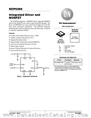 NCP5366 datasheet pdf ON Semiconductor