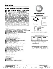 NCP5381 datasheet pdf ON Semiconductor