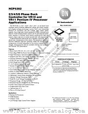 NCP5382 datasheet pdf ON Semiconductor