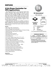 NCP5392 datasheet pdf ON Semiconductor