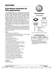 NCP5392Q datasheet pdf ON Semiconductor