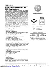 NCP5393-A datasheet pdf ON Semiconductor
