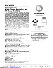 NCP5393A datasheet pdf ON Semiconductor