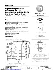 NCP5890 datasheet pdf ON Semiconductor