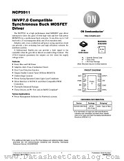 NCP5911_DS datasheet pdf ON Semiconductor