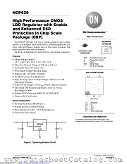 NCP629 datasheet pdf ON Semiconductor