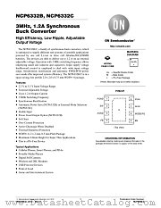 NCP6332 datasheet pdf ON Semiconductor