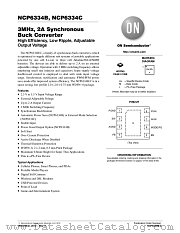NCP6334B datasheet pdf ON Semiconductor