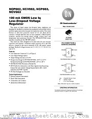 NCP662 datasheet pdf ON Semiconductor