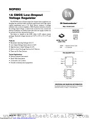 NCP693 datasheet pdf ON Semiconductor