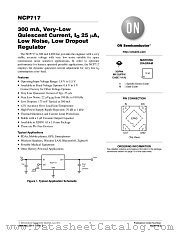 NCP717 datasheet pdf ON Semiconductor