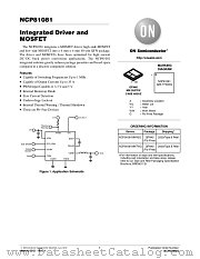 NCP81081 datasheet pdf ON Semiconductor