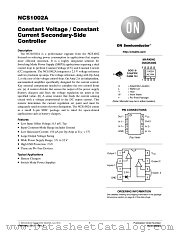 NCS1002A datasheet pdf ON Semiconductor