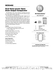 NCS3402 datasheet pdf ON Semiconductor