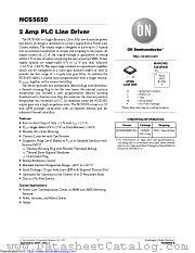 NCS5650 datasheet pdf ON Semiconductor