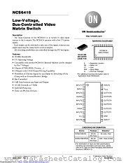 NCS6416 datasheet pdf ON Semiconductor