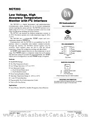 NCT203 datasheet pdf ON Semiconductor