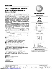 NCT214 datasheet pdf ON Semiconductor