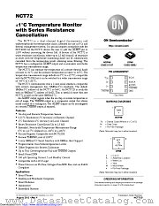 NCT72 datasheet pdf ON Semiconductor