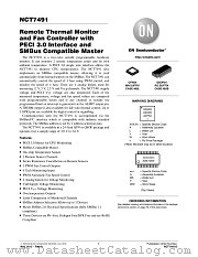 NCT7491 datasheet pdf ON Semiconductor