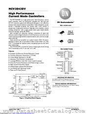 NCV3843BV datasheet pdf ON Semiconductor