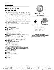NCV7240 datasheet pdf ON Semiconductor