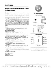 NCV7340 datasheet pdf ON Semiconductor