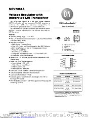 NCV7361A datasheet pdf ON Semiconductor