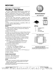 NCV7383 datasheet pdf ON Semiconductor