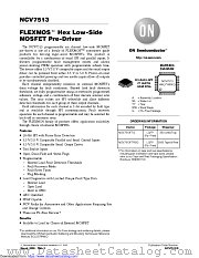 NCV7513 datasheet pdf ON Semiconductor