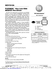 NCV7513A datasheet pdf ON Semiconductor