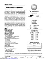 NCV7702B datasheet pdf ON Semiconductor