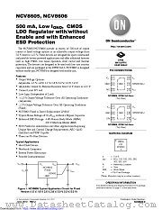 NCV8605 datasheet pdf ON Semiconductor