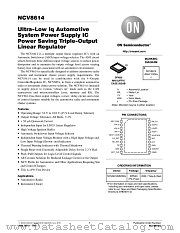 NCV8614 datasheet pdf ON Semiconductor