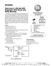 NCV8669 datasheet pdf ON Semiconductor