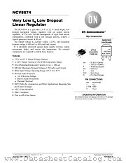 NCV8674 datasheet pdf ON Semiconductor