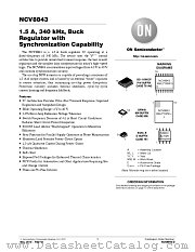 NCV8843 datasheet pdf ON Semiconductor
