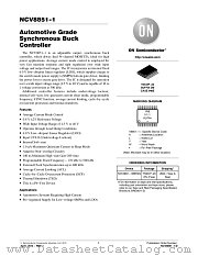 NCV8851-1 datasheet pdf ON Semiconductor